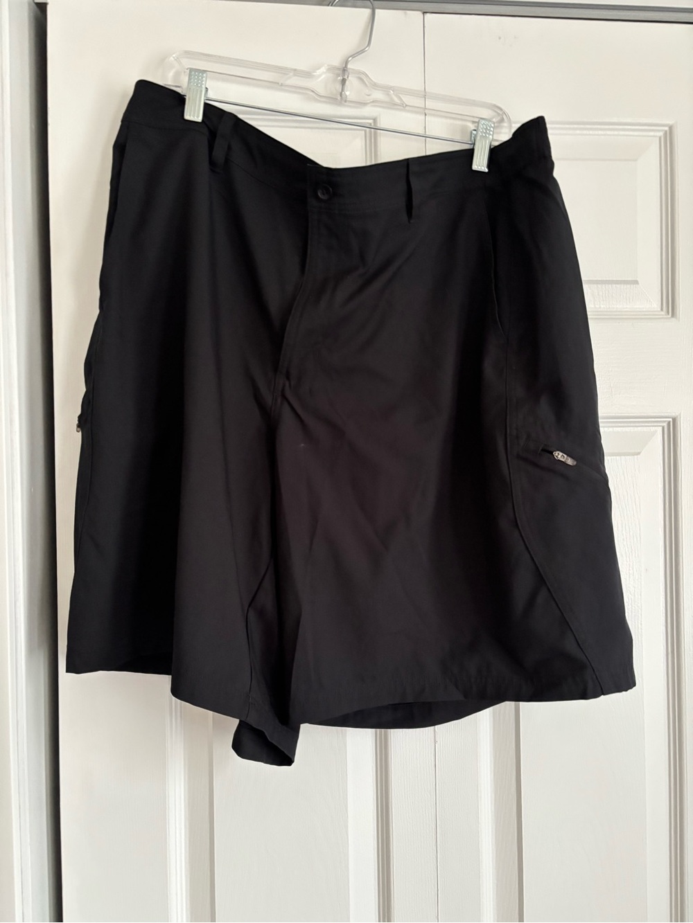 Champion Black Hybrid Cargo Shorts